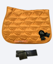 Trainingsbänder für Pferde mit Schabracke | Orange | CORE by D